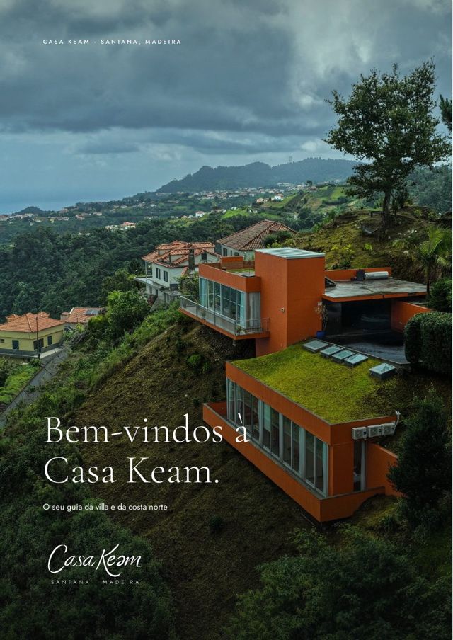 Capa do guia de boas-vindas da Casa Keam