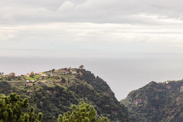 The north coast from the villa