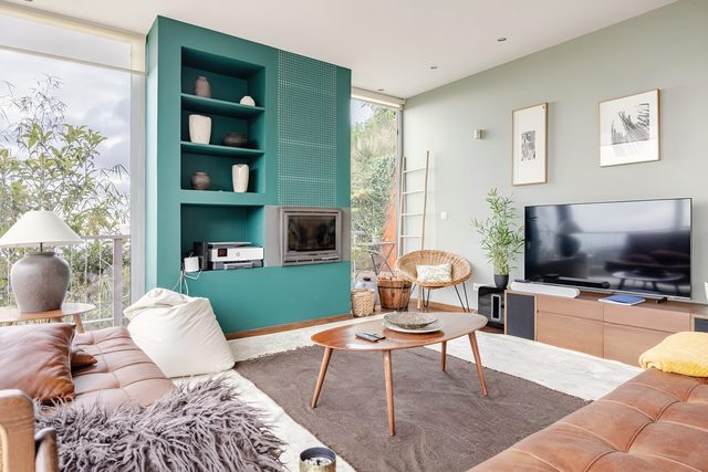The living room