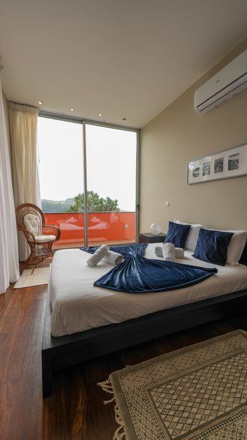 Guest room, looking out
