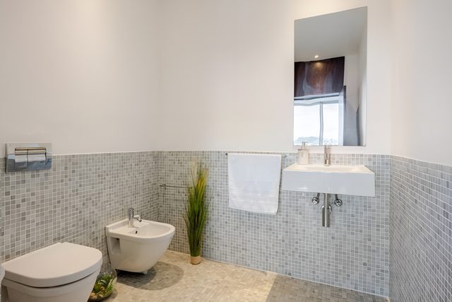 Basin and window