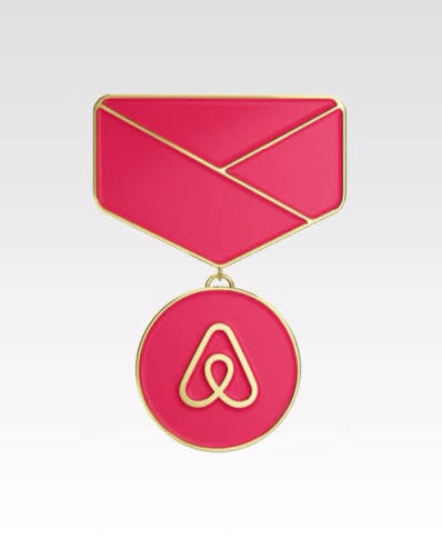 Airbnb Superhost badge